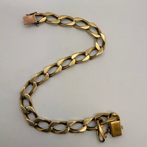 Bracelet Gourmette en Or Jaune 18K - 32,60g