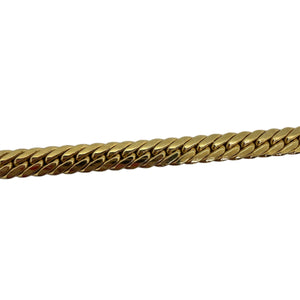 Bracelet Maillon Anglais en Or Jaune 18 Carats