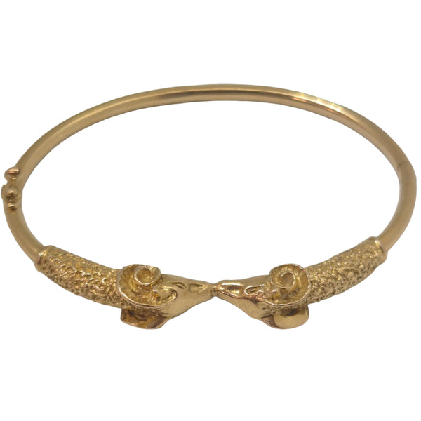 Bracelet Jonc Or Jaune 18K 15.80 Grs