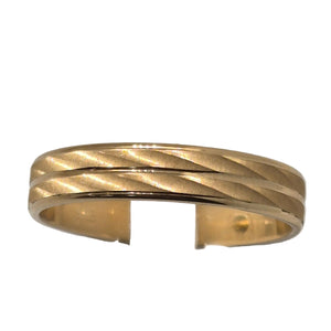 Alliance en Or Jaune 18K - Taille 69