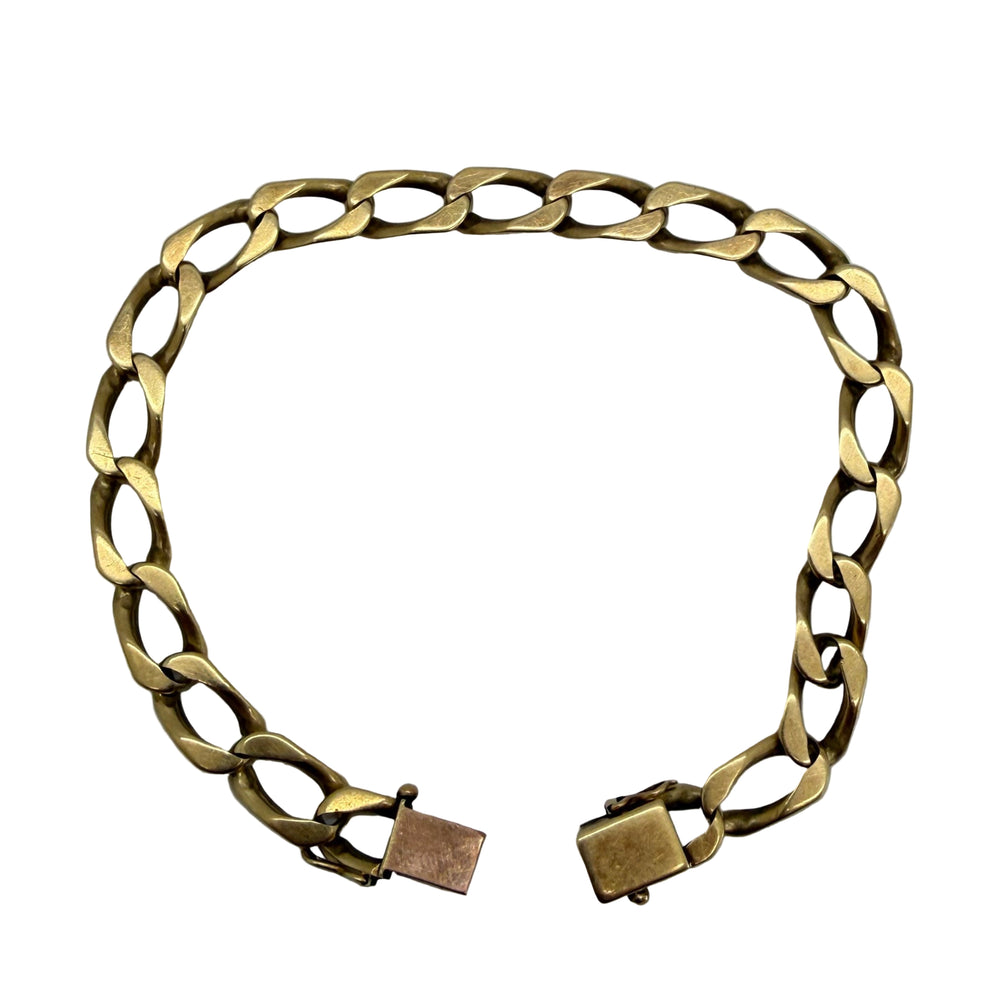 Bracelet Gourmette en Or Jaune 18K - 32,60g
