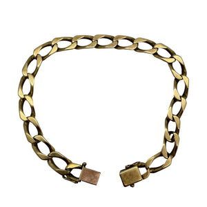 Bracelet Gourmette en Or Jaune 18K - 32,60g