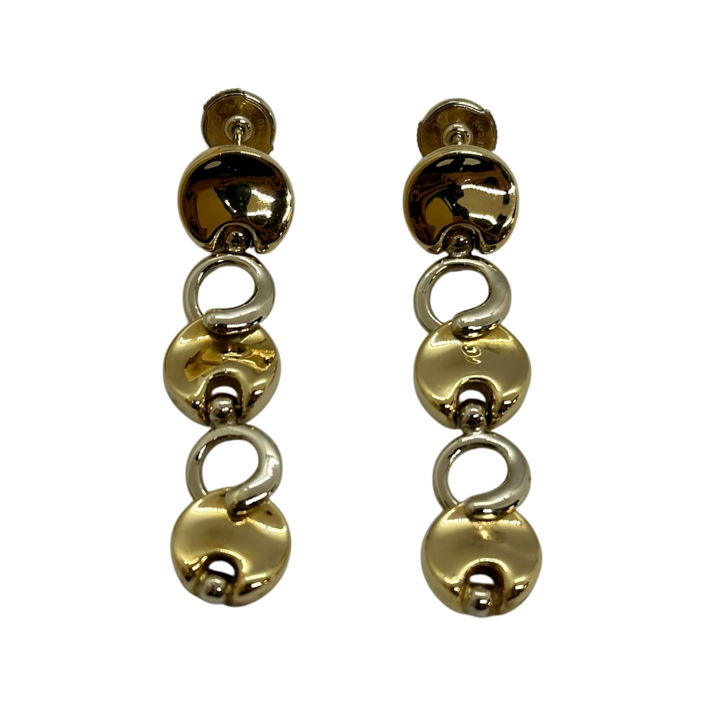 Boucles d'oreille or pendantes