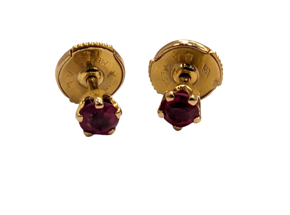 Boucles d'oreilles en Or Jaune 18K 1.58 Grs