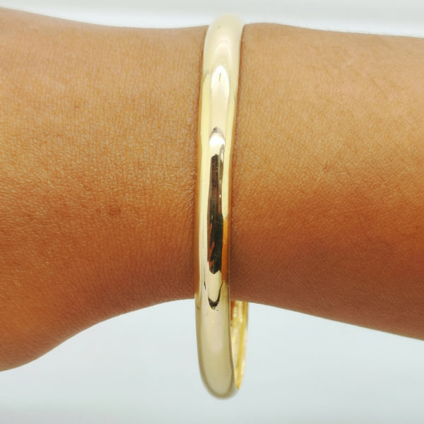 Bracelet Jonc Or Jaune 18K- 13.19g