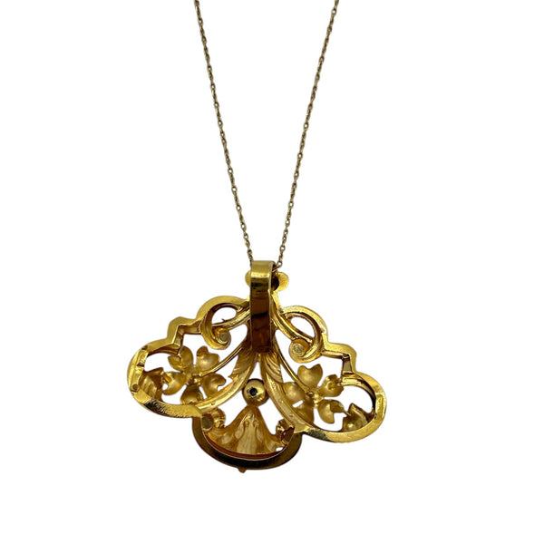 Pendentif Vintage en Or Jaune 18 Carats