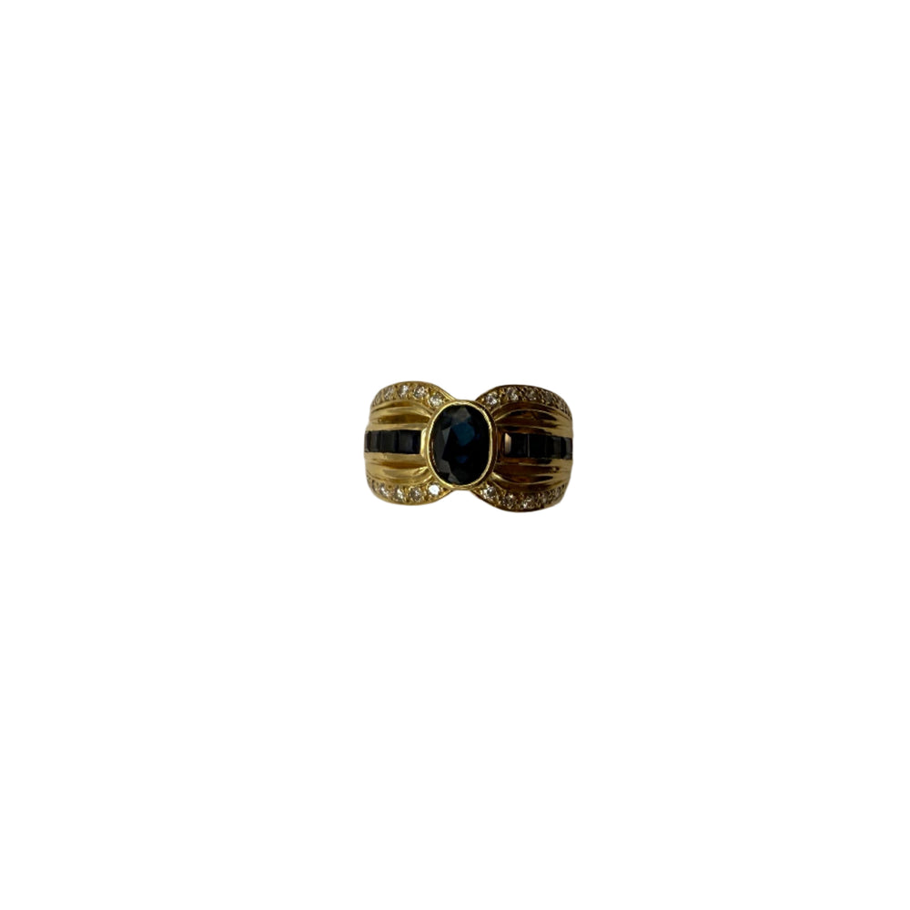Bague en Or Jaune 18 Carats Taille-56