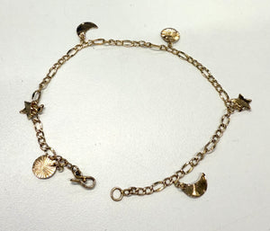 Bracelet breloque en Or jaune 18K