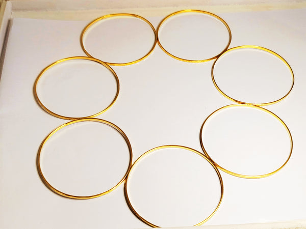 Bracelet Jonc en Or Jaune 18K 37.40 Grs
