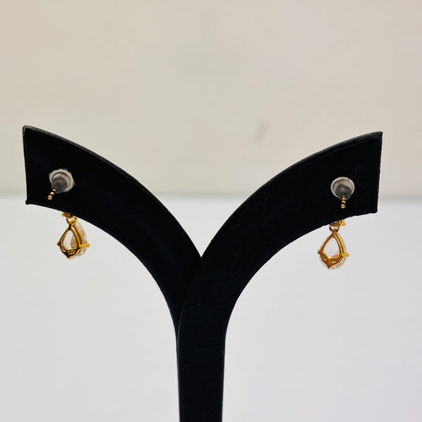 Boucles d'oreilles pendantes en or jaune 18K 1.72 Grs