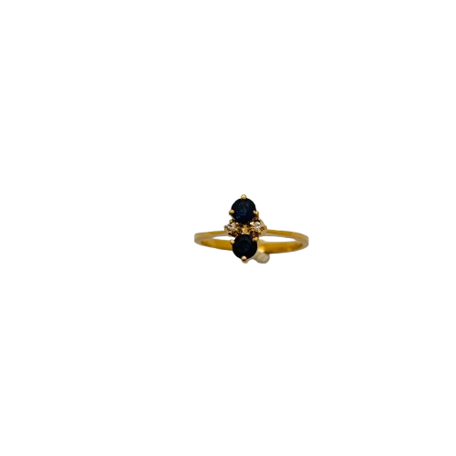 Bague Or Jaune 18K 18K Taille-50