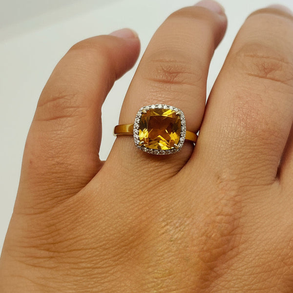 Bagues en Or Jaune 18K - Taille 47