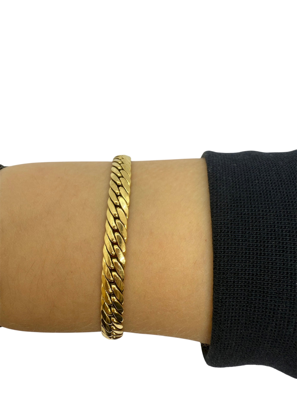Bracelet Maillon en Or Jaune 18K 13.04 Grs