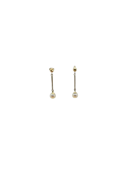 Boucles d'oreilles en Or Jaune 18K 1.28 Grs