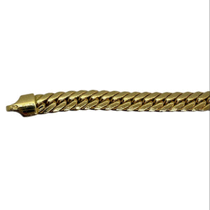 Bracelet Maillon Anglais en Or Jaune 18 Carats