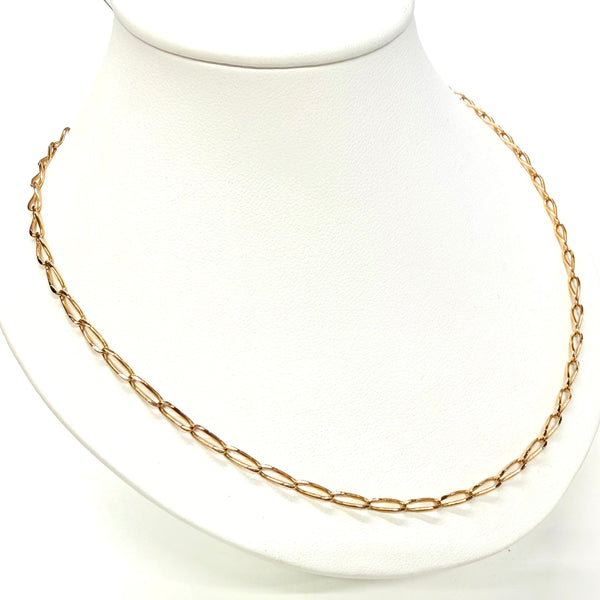 Collier long en Or jaune 18K - 10.31g