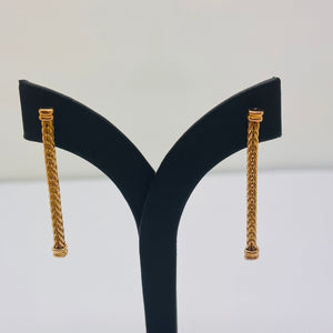 Boucles d'oreilles en Or Jaune 18K 4.75 Grs