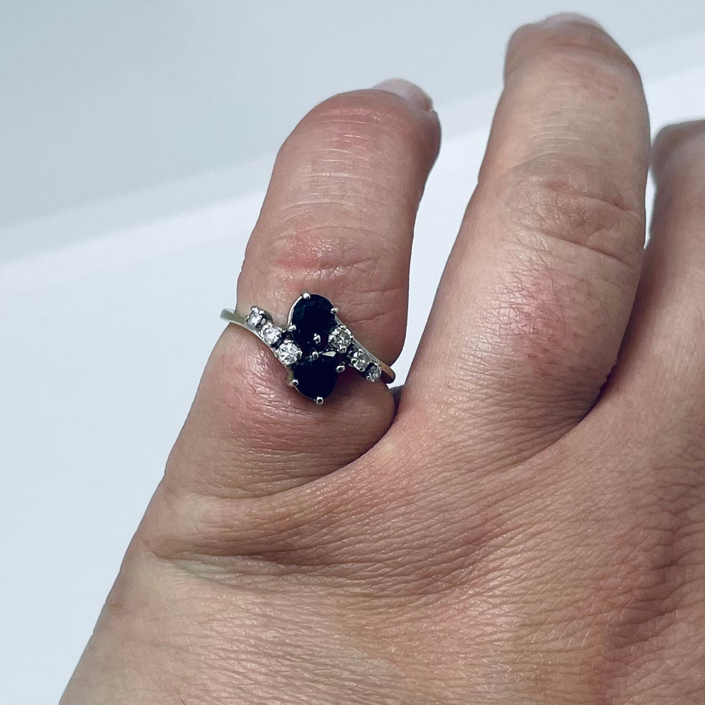 Bagues en Or Gris 18K Taille-49