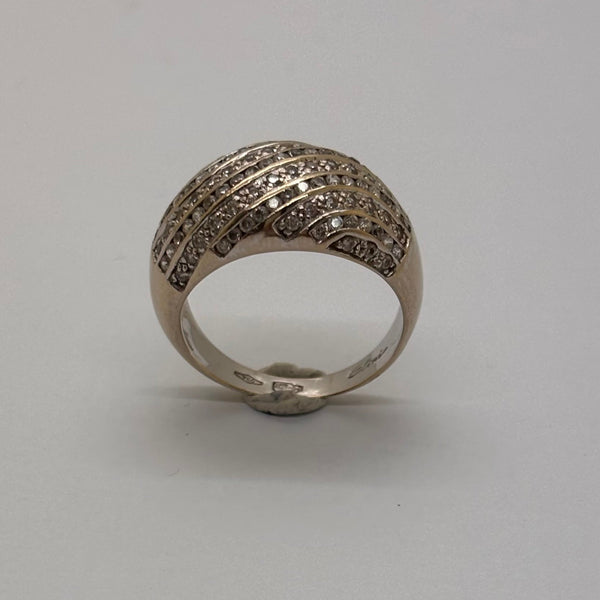 Bague en Or Gris 18K - Taille 56