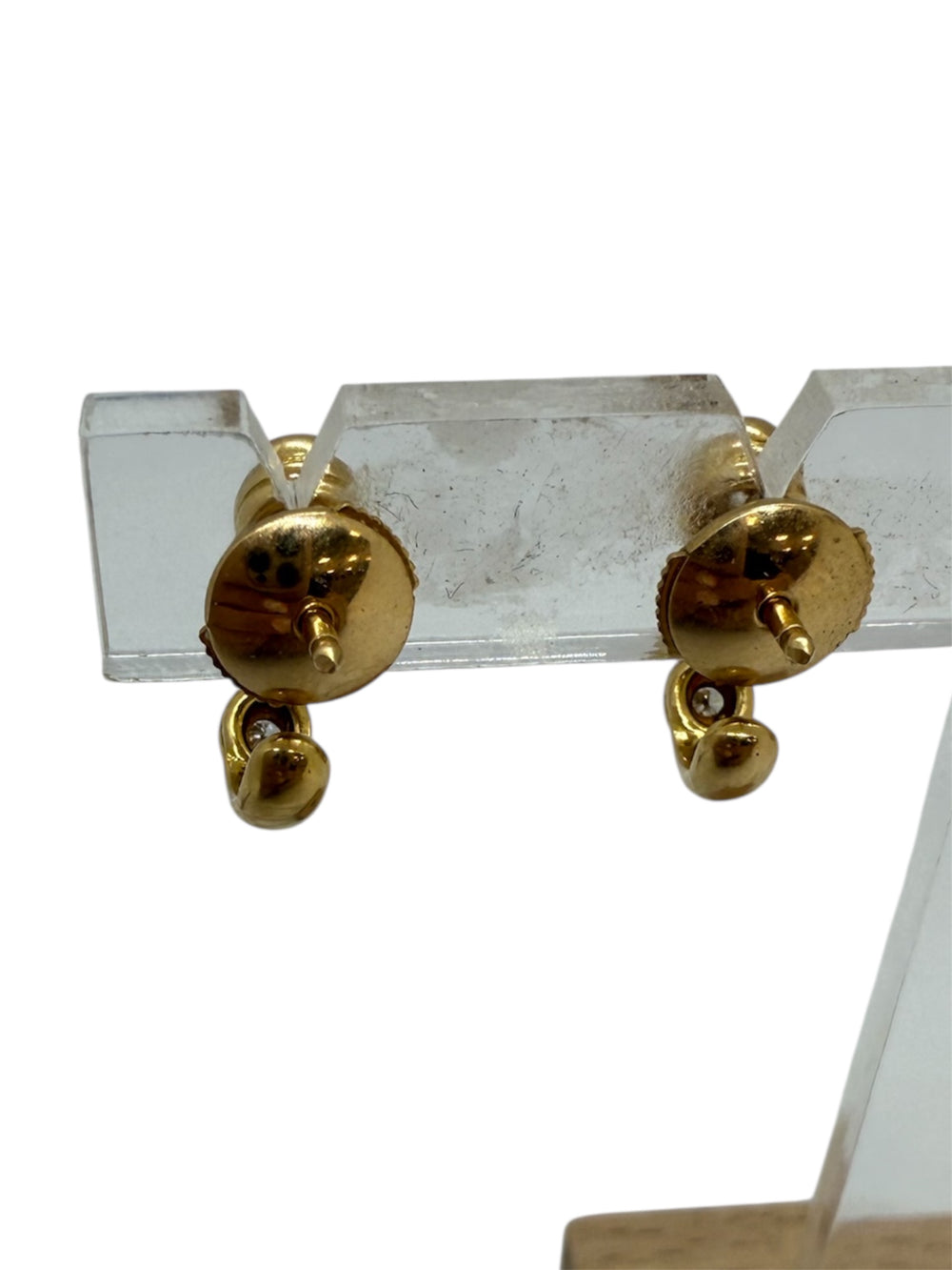 Boucles d'oreilles en or jaune 18k 3.80 Grs