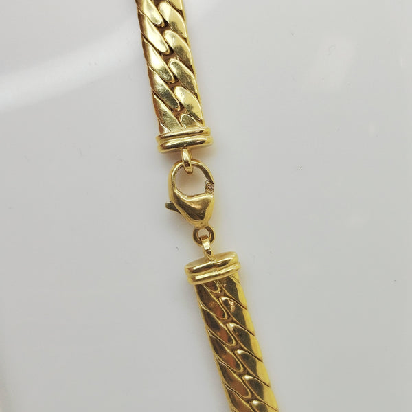 Collier Ras du Cou en Or Jaune 18K- 24.32g