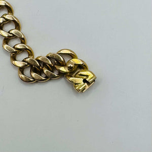 Bracelet Gourmette Or Jaune 18 Carats Poids - 23.09 Grs