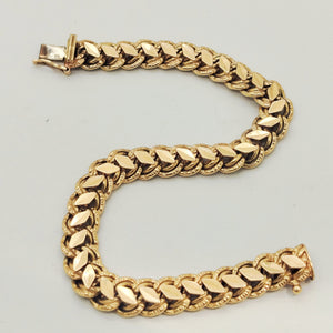 Bracelet Fantaisie Or Jaune 18K 12.78 Grs