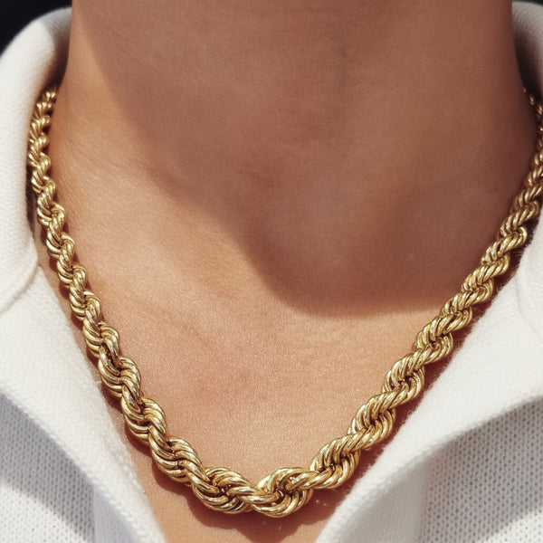Collier Princesse en Or Jaune 18K - 24.55g
