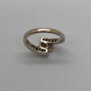 Bague en Or Gris 14K - Taille 50