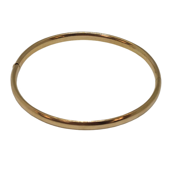 Bracelet Jonc Or Jaune 18k 7.97 Grs