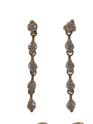 Boucles d'oreilles en Or Jaune 18K 2.16 Grs