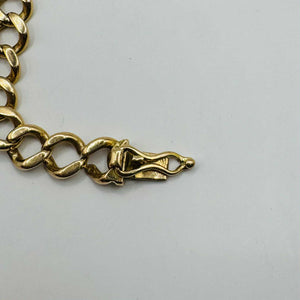 Bracelet Gourmette Or Jaune 18 Carats Poids - 23.09 Grs