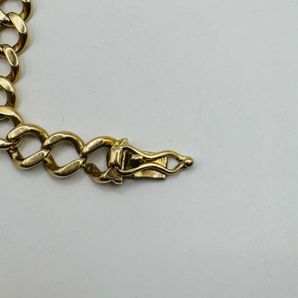 Bracelet Gourmette Or Jaune 18 Carats Poids - 23.09 Grs