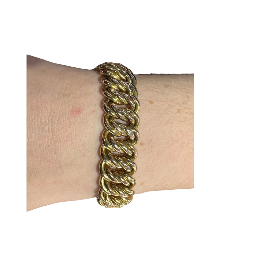 Bracelet en Or Jaune 18K Poids-29,98g