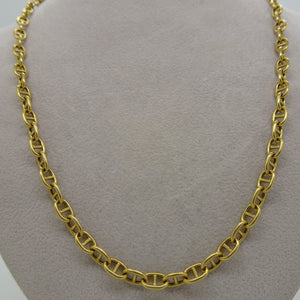 Collier Matinée en Or Jaune 18 K Maille Marine - 13.63 Grs