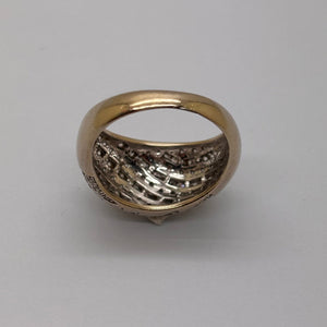 Bague en Or Gris 18K - Taille 56