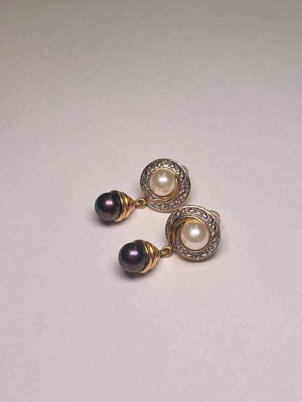 Boucles d'oreilles en Or Jaune 18K 4.80 Grs