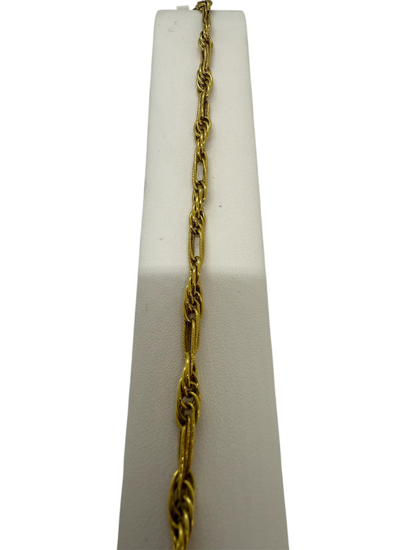 Bracelet Maillon en Or Jaune 18K 3.65 Grs