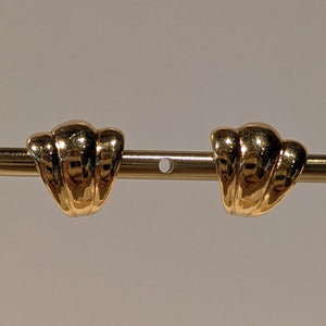 Boucles d'oreilles en or jaune 18K 3.33 Grs
