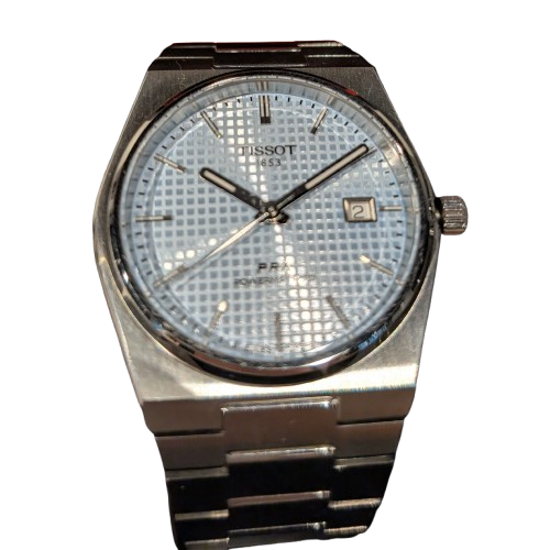 Tissot PRX 40mm Ice blue 2021 - Montre Automatique Acier en Très Bon Etat