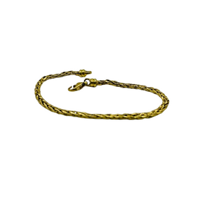 Bracelet Gourmette en Or Jaune 18K - 18 Cm