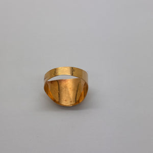 Chevalière en or jaune 18K Taille-67