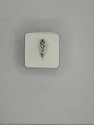 Bague en Or Blanc 18 Carats avec Diamant 1 Carat
