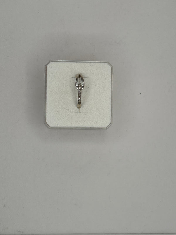 Bague en Or Blanc 18 Carats avec Diamant 1 Carat