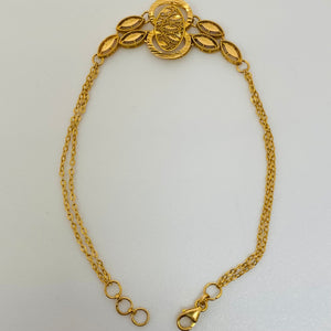 Bracelet or jaune 22k