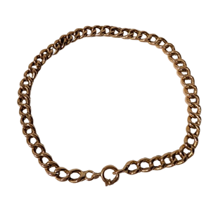 Bracelet Gourmette en Or Jaune 18K