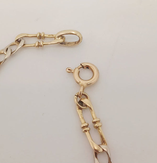 Bracelet Maillon Figaro Or 18 K - 5.02 G