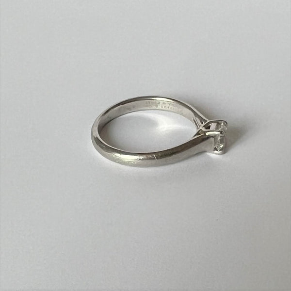 Bague Tiffany & Co Lucida avec Diamant Solitaire 0.37ct