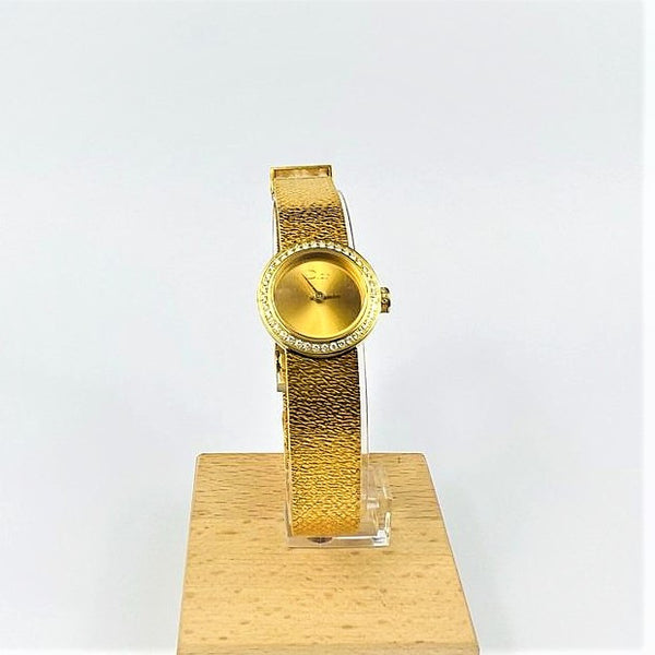 Montre Dior Mini D en Or Jaune