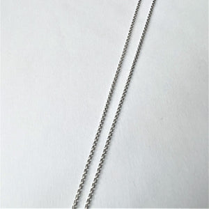 Collier Pendentif Or blanc